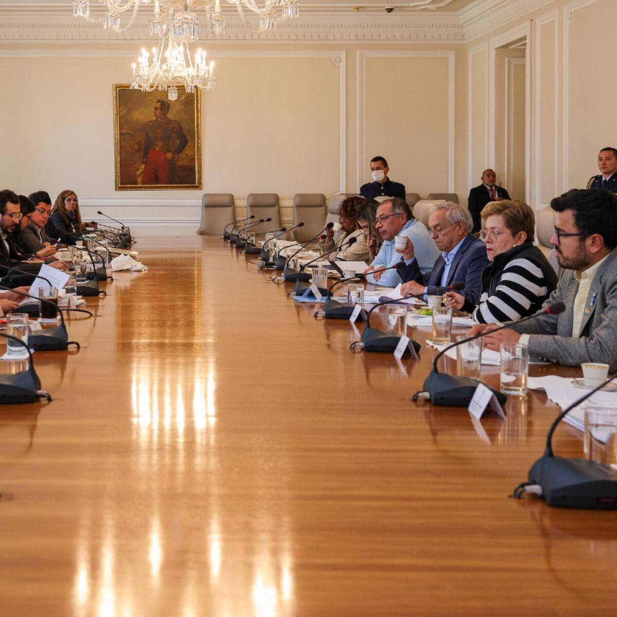 Petro se reunió con integrantes de Fomag para evaluar servicio de salud del magisterio