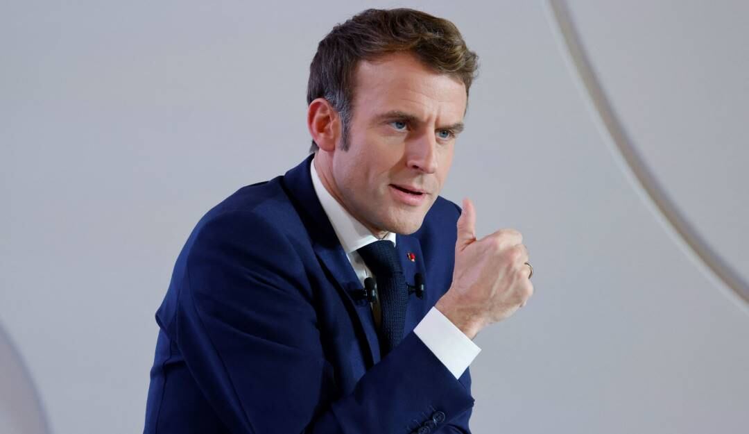 El presidente francés, Emmanuel Macron.   Foto: Getty