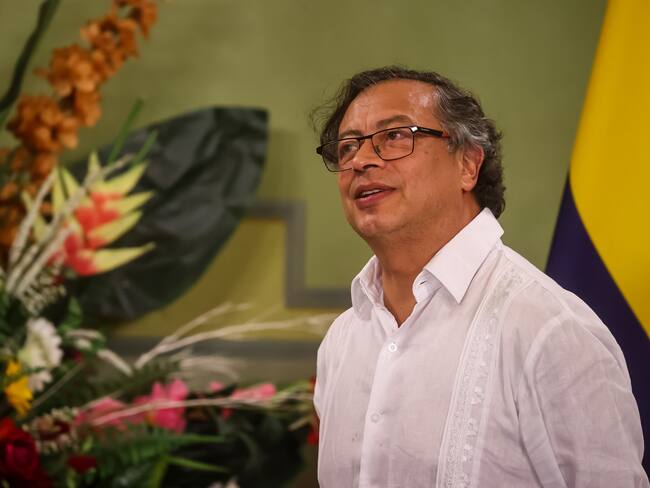 Presidente de la República de Colombia, Gustavo Petro. Foto: EFE.