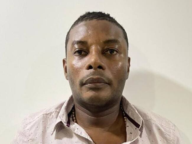 Juan Larinson Castro Estupiñán, conocido con el alias de ‘Matamba’. Foto: Colprensa.