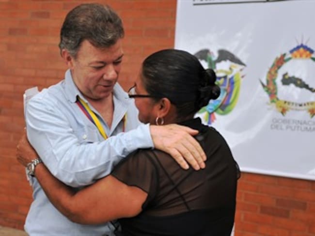 Presidente Santos le ofreció disculpas a víctimas de la masacre de El Tigre