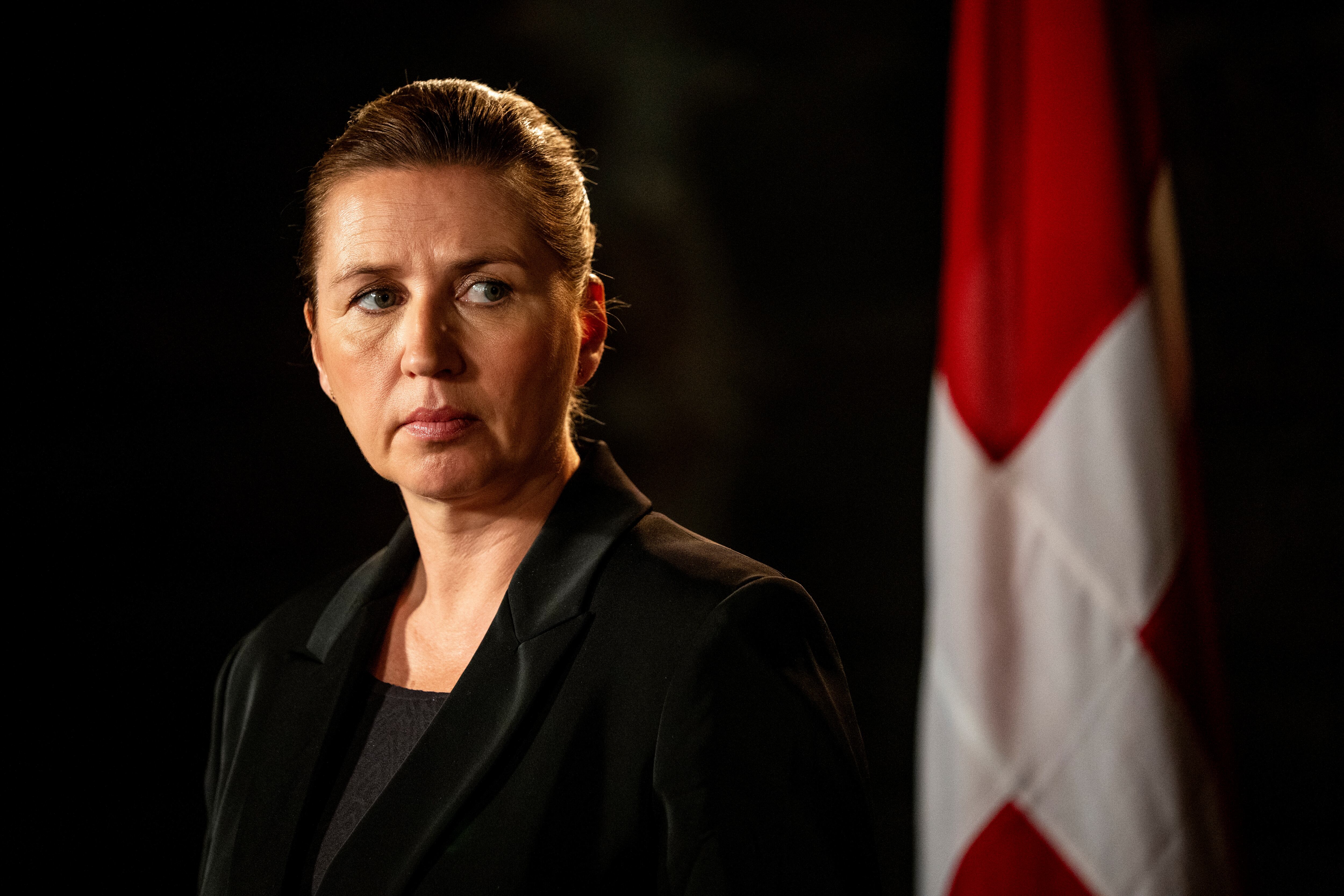 Primera ministra danesa, Mette Frederiksen. FOTO: EFE/EPA/Ida Marie Odgaard DENMARK OUT