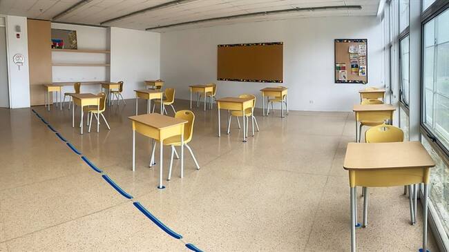 Deserción estudiantil en Bogotá durante la pandemia. Foto: Colprensa