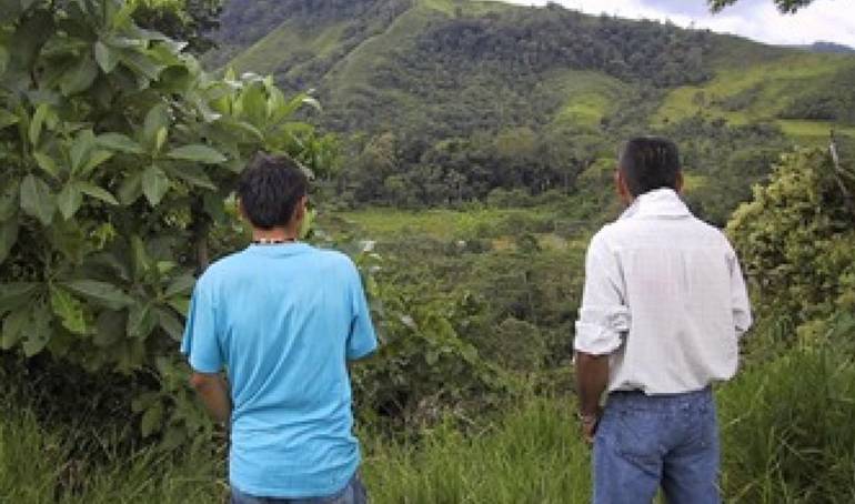 Imagen de referencia de restitución de tierras.