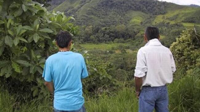 Imagen de referencia de restitución de tierras.