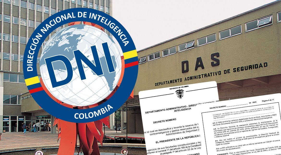 Proceso de desclasificación de los archivos del DAS. Foto de referencia.