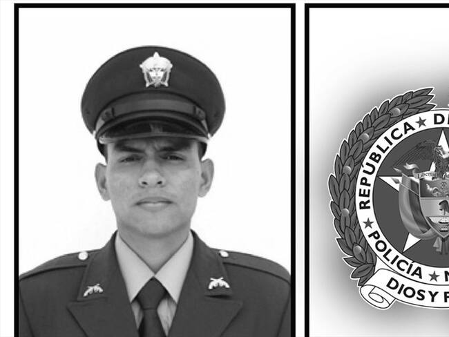 El uniformado identificado como Leoneris Alfonso Orozco Fandiño de 25 años de edad, era oriundo de Ciénaga, Magdalena. Foto: Policía Nacional