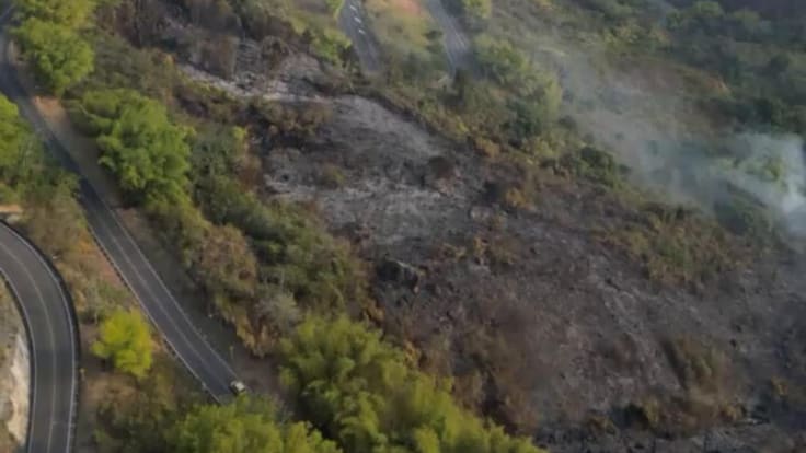 Después de más de 10 horas se controló incendio en Floridablanca, Santander