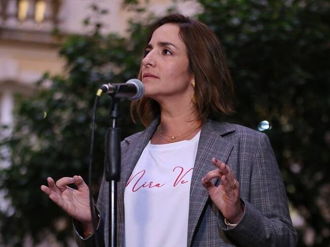 En Sigue La W, la directora del ICBF respondió a las denuncias por irregularidades en plataforma de atención a menores.. Foto: Colprensa - Álvaro Tavera