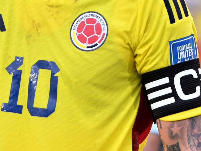 Camiseta James Rodríguez Selección Colombia. Foto: Gabriel Aponte/Getty Images.