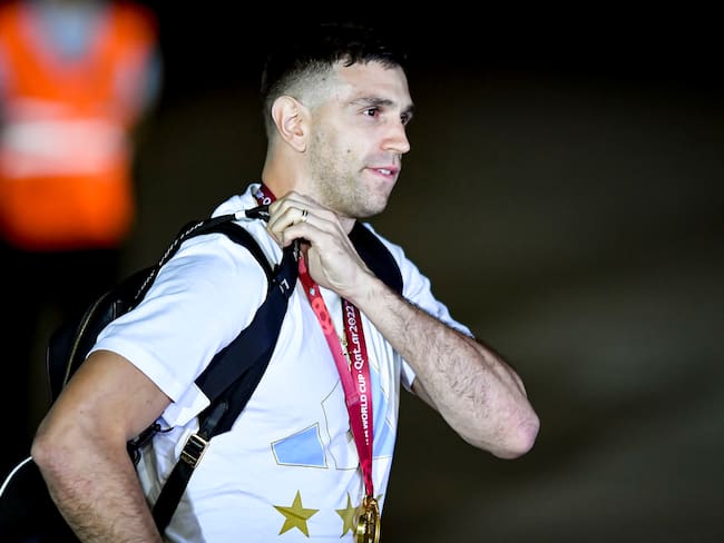 Emiliano Martinez. (Photo by Marcelo Endelli/Getty Images)