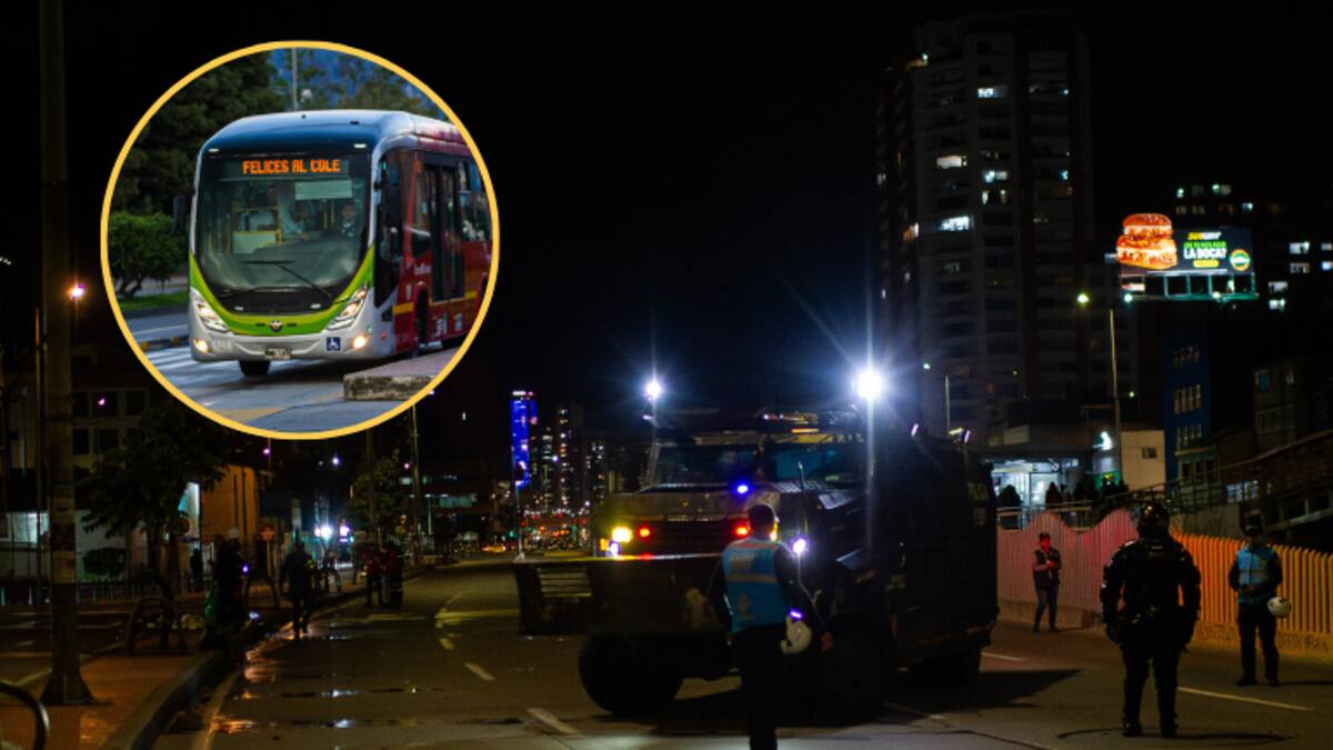 Jornada de manifestaciones en Bogotá: usuarios de TransMilenio son los más afectados