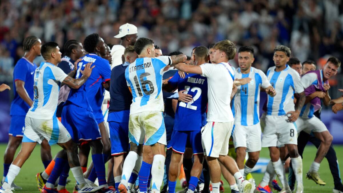 Video: Argentina perdió ante Francia en los Olímpicos y terminaron en pelea