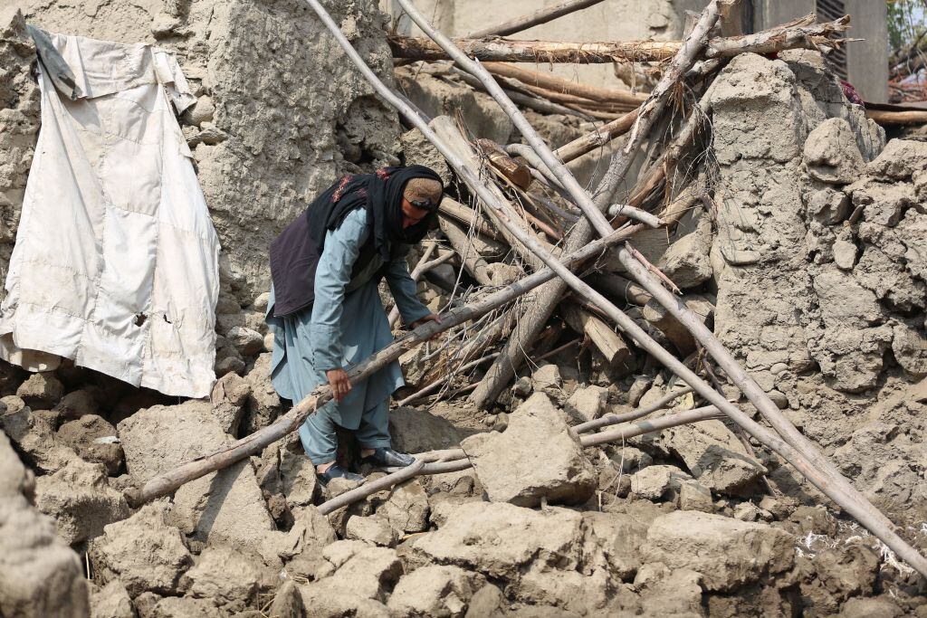 Terremoto en Afganistán y Pakistán (Photo by Shafiullah KAKAR / AFP) (Photo by SHAFIULLAH KAKAR/AFP via Getty Images)