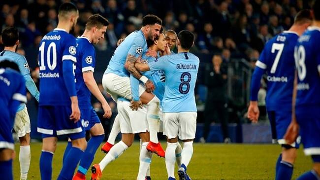 Manchester City da el golpe en Alemania al ganar al Schalke por 3-2. Foto: Getty Images