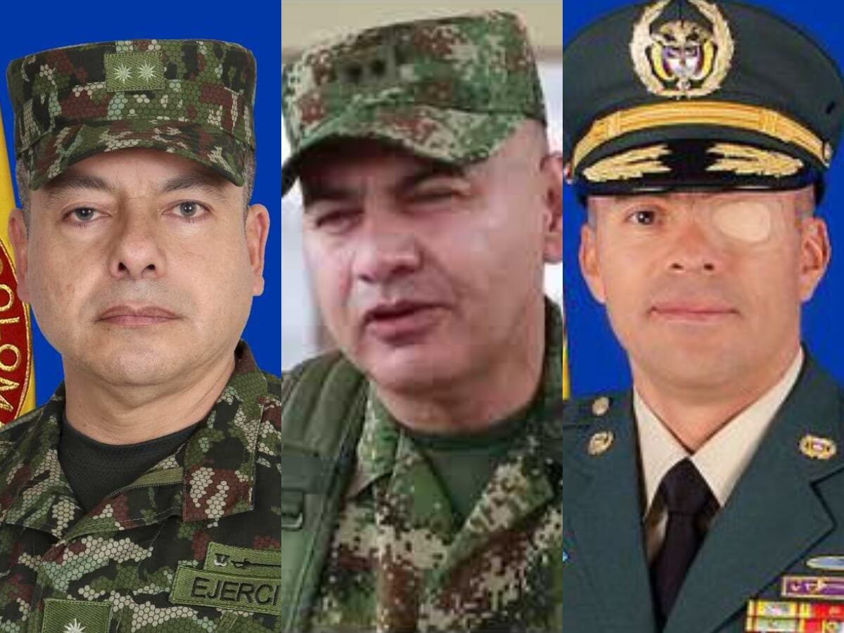 John Rojas, Óscar Alexander Tobar y Nayro Javier Martínez.