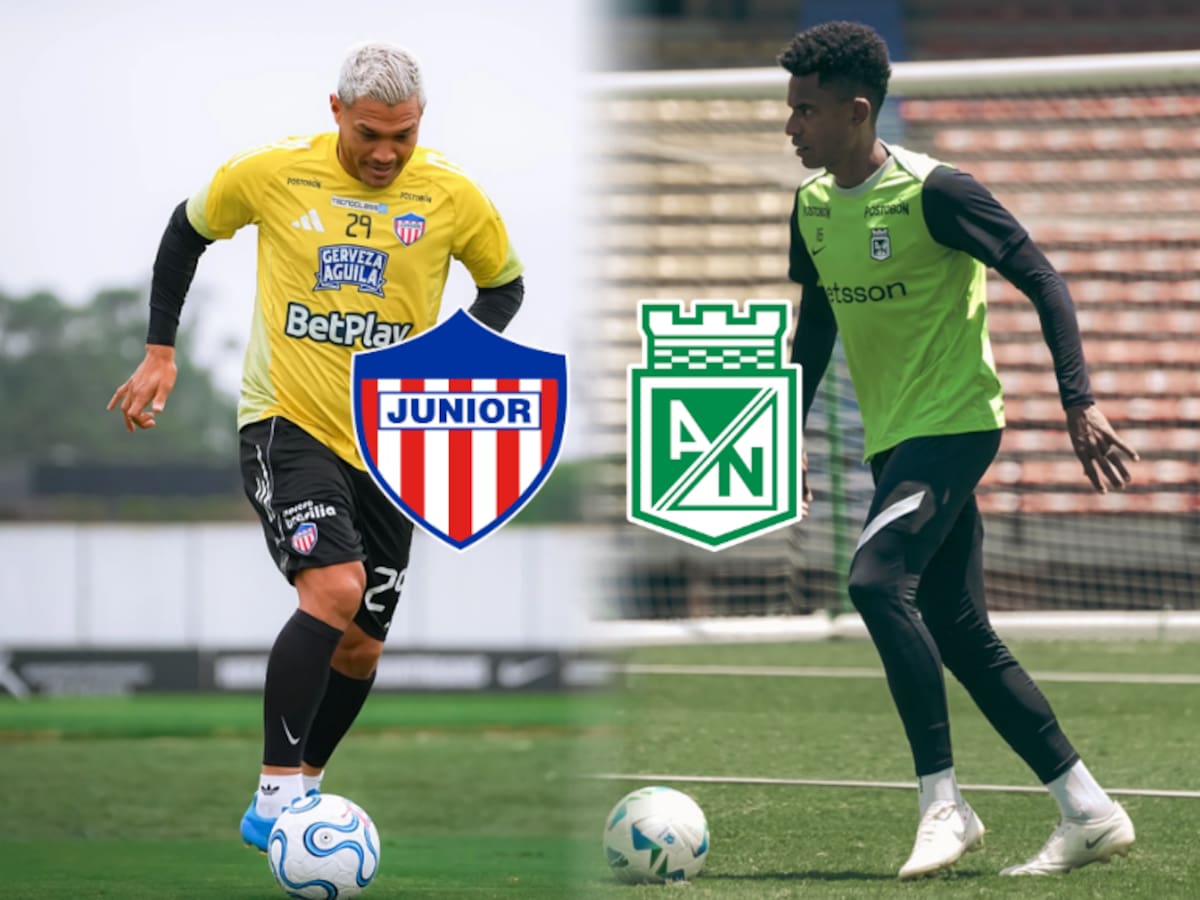 Junior vs Atlético Nacional: Prográmese con la final ida del fútbol colombiano