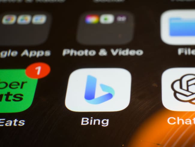 Las aplicaciones de Bing y ChatGPT, imagen de referencia. Foto: Jaap Arriens/NurPhoto