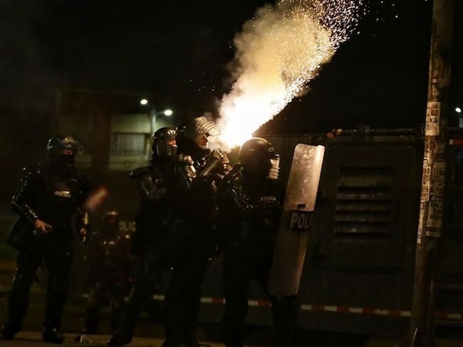 Antonia Urrejola, presidenta de la CIDH, manifestó en La W que la Fuerza Pública debe tener protocolos adecuados para evitar heridos y muertos.. Foto: Colprensa-Sergio Acero
