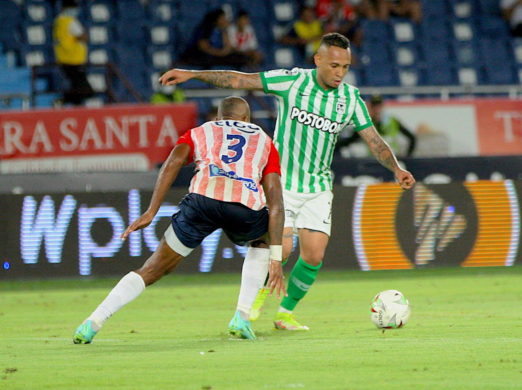 Junior vs. Nacional en los cuadrangulares de la liga colombiana - II 2021