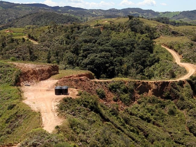 Municipio de Santa Rosa de Osos: mina subterránea con la que se extraerá 50.000 onzas de oro anuales durante 8 años . Foto: Colprensa