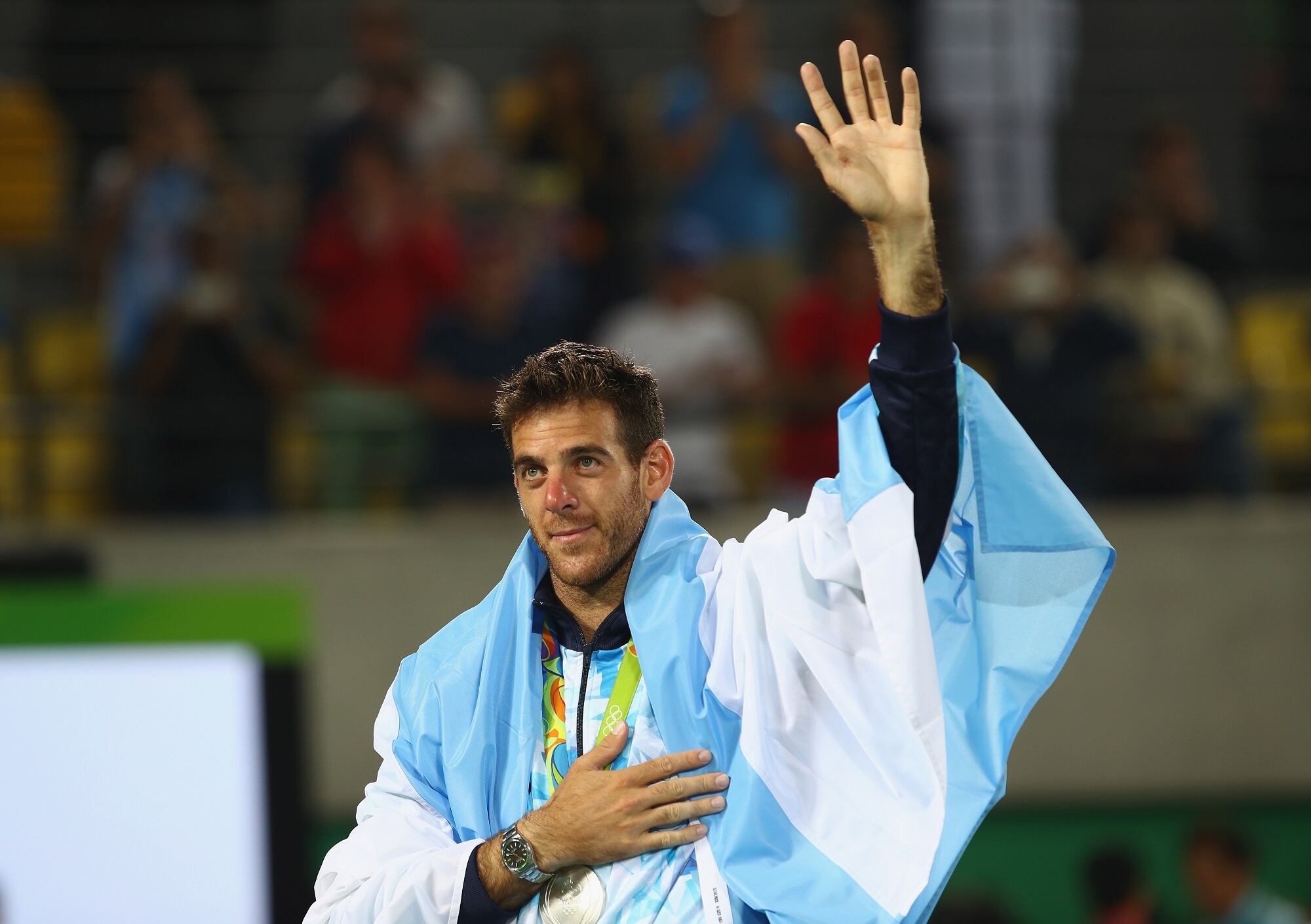 Tenista argentino Juan Martín Del Potro