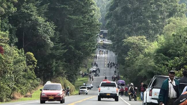 Las autoridades tradicionales se pronunciaron respecto al escrito en el que se invita a los líderes, en nombre del Presidente y la Vicepresidenta a las instalaciones del Palacio de Nariño. Foto: Cortesía Yamir Mosquera