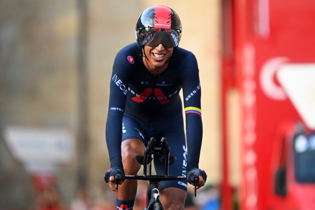 Ciclista colombiano Egan Bernal. Foto: Getty Images.