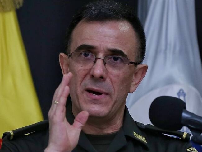 El director General de la Policía, general Jorge Luis Vargas, ordenó el despliegue inmediato de unidades de apoyo a las ciudades y regiones. Foto: Colprensa / CAMILA DÍAZ