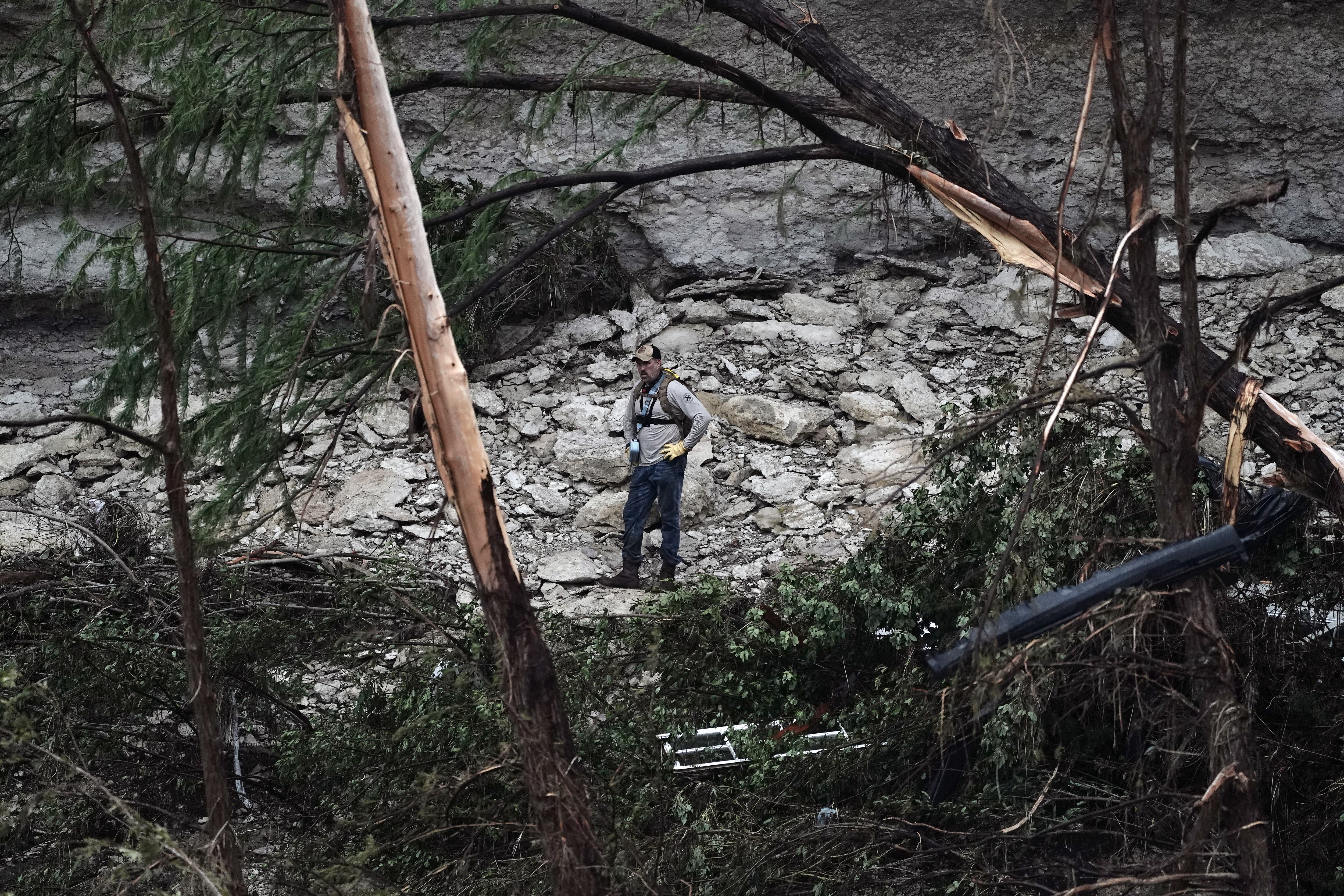 Número de fallecidos en Texas por las inundaciones subió a 82. Foto: EFE/EPA/DUSTIN SAFRANEK