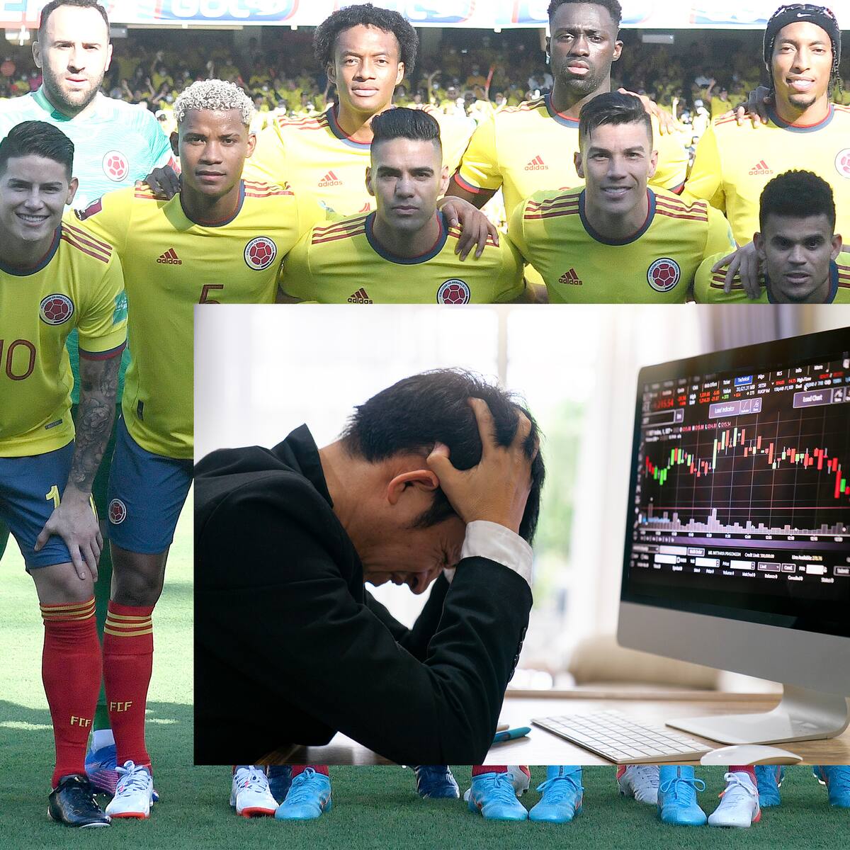 Las billonarias pérdidas que habrá en el país si Colombia no clasifica al Mundial de Qatar 2022