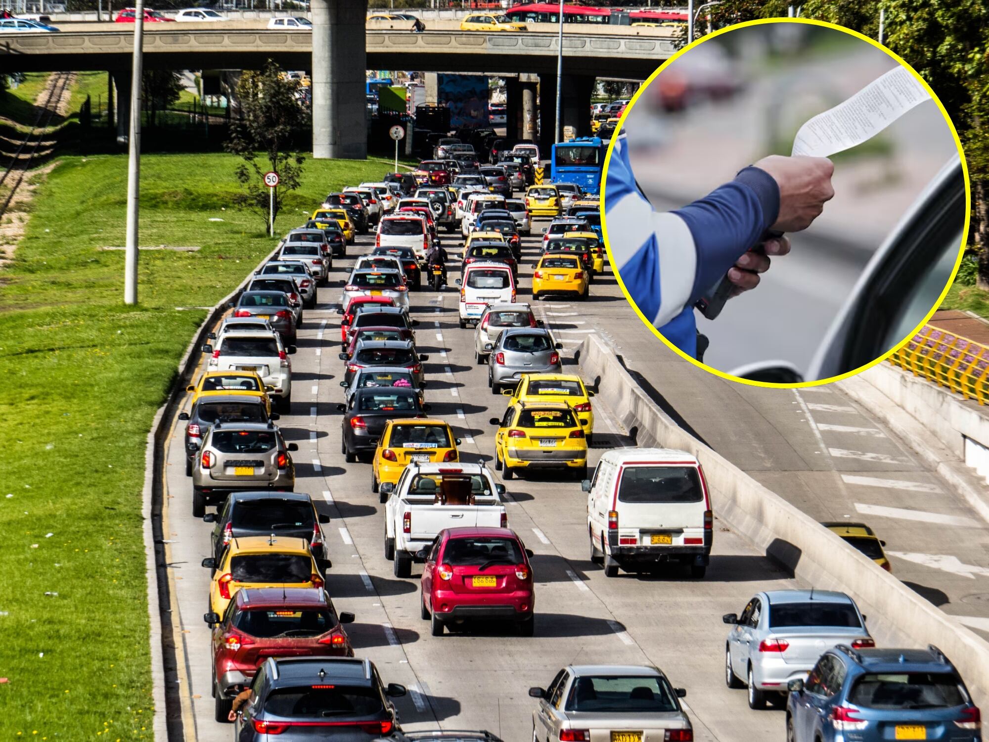 Pico y placa en Bogotá del 6 al 12 de octubre.