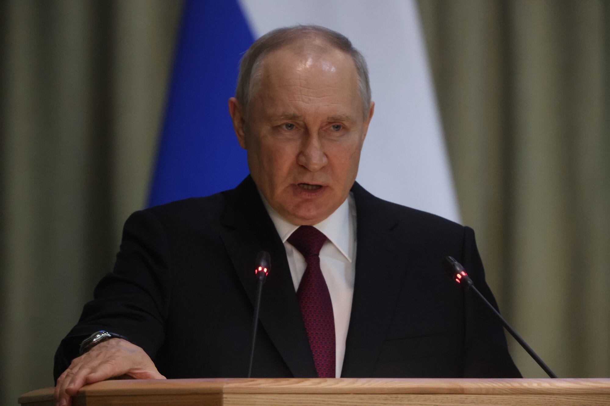 Vladimir Putin. (Photo by Contributor/Getty Images)