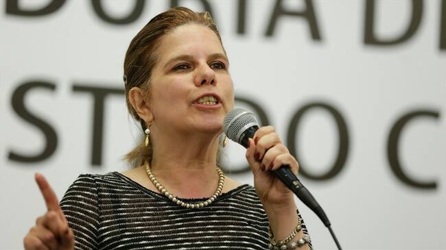 A María Mercedes Maldonado, una de las fichas más importantes de la Alcaldía de Gustavo Petro, no la convence la candidatura de Hollman Morris. Foto: Colprensa