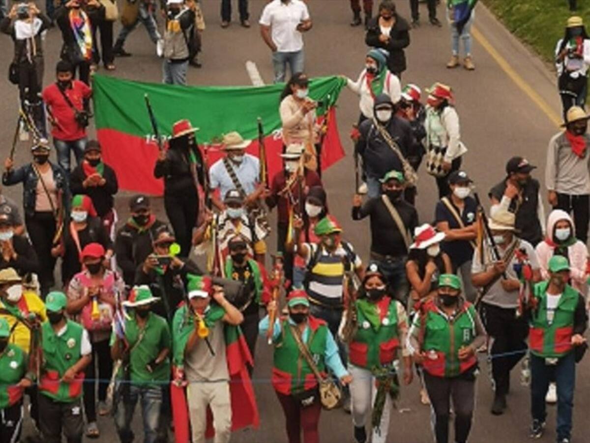 La minga regresará al Cauca luego de participar en el paro nacional