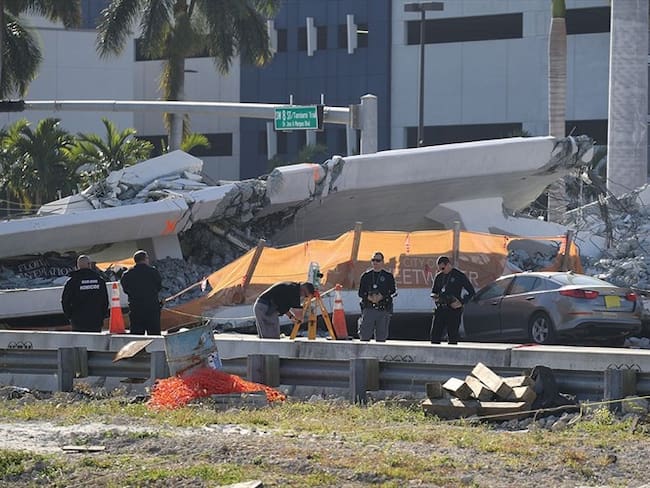 Los equipos ya están aquí para remover los escombros del puente: Seguridad vial de Florida