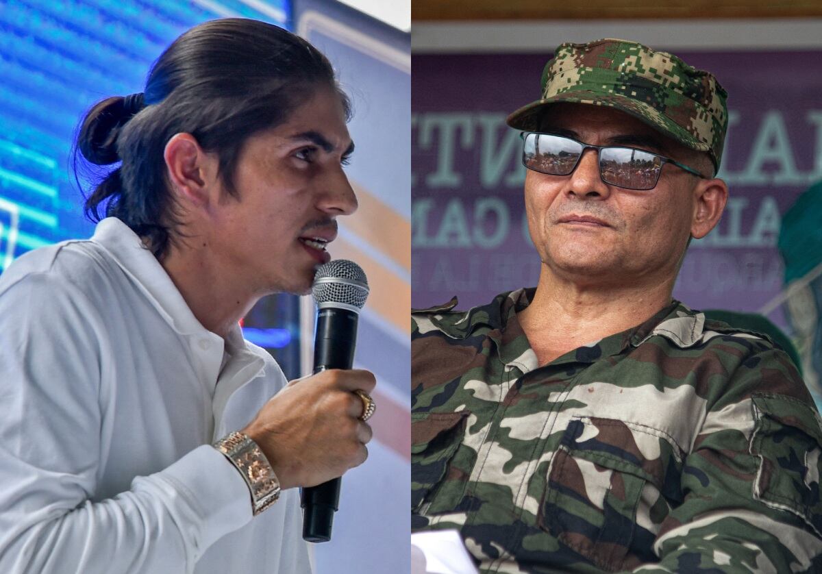 Alias 'Andrey' e 'Iván Mordisco' | Fotos: Colprensa