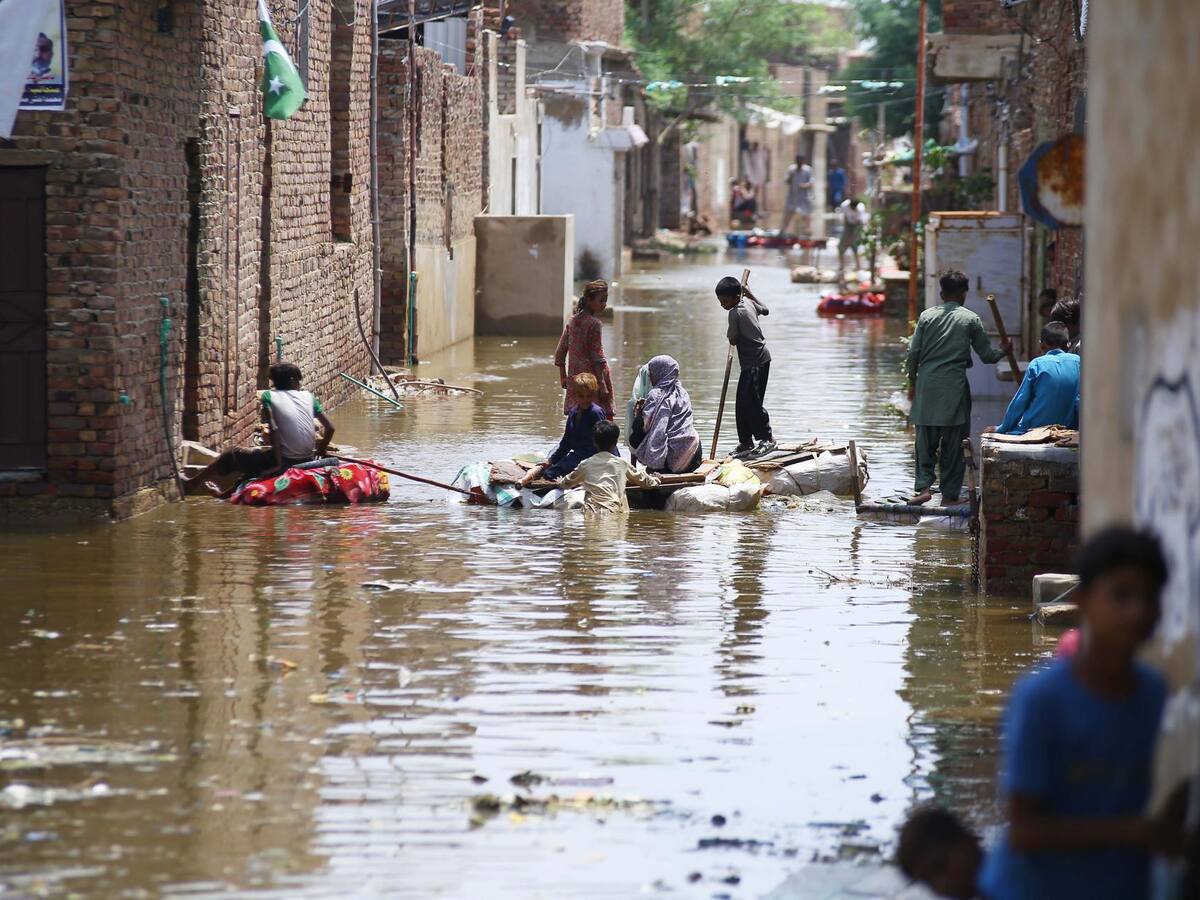 A 798 subió el número de muertos por lluvias en Pakistán en la temporada del monzón