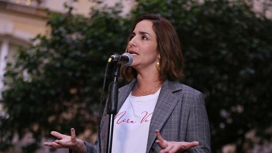 Lina María Arbeláez, directora del ICBF, denunció la existencia de más de 800 casas webcam y la explotación a menores.. Foto: Colprensa - Álvaro Tavera