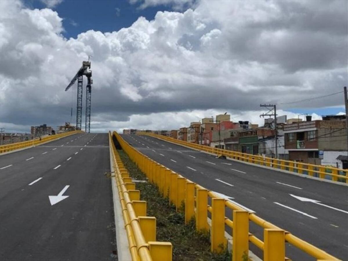 Se habilita temporalmente el puente José Celestino Mutis en Bogotá