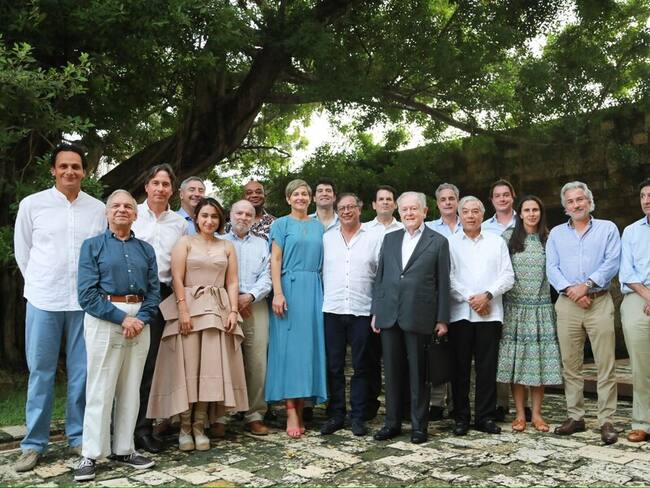 Reunión del presidente Petro y empresarios del país. Foto: Colprensa.