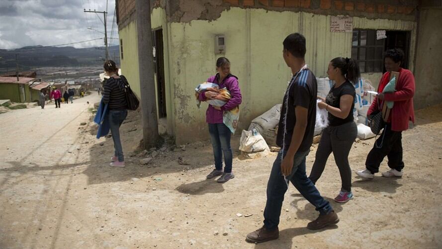 Por lo menos 20 familias habrían dejado su hogar en la vereda La Envidia, del municipio de Tarazá. Foto: Getty Images