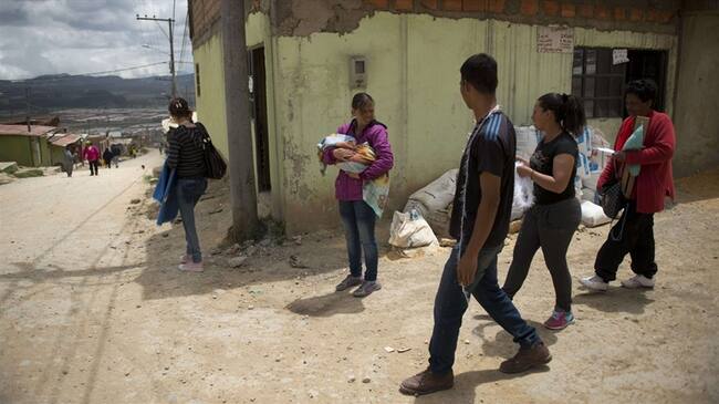 Por lo menos 20 familias habrían dejado su hogar en la vereda La Envidia, del municipio de Tarazá. Foto: Getty Images