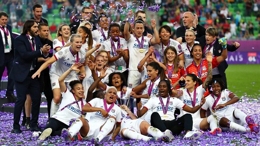 El Lyon logró su cuarta Champions consecutiva. Foto: Getty Images