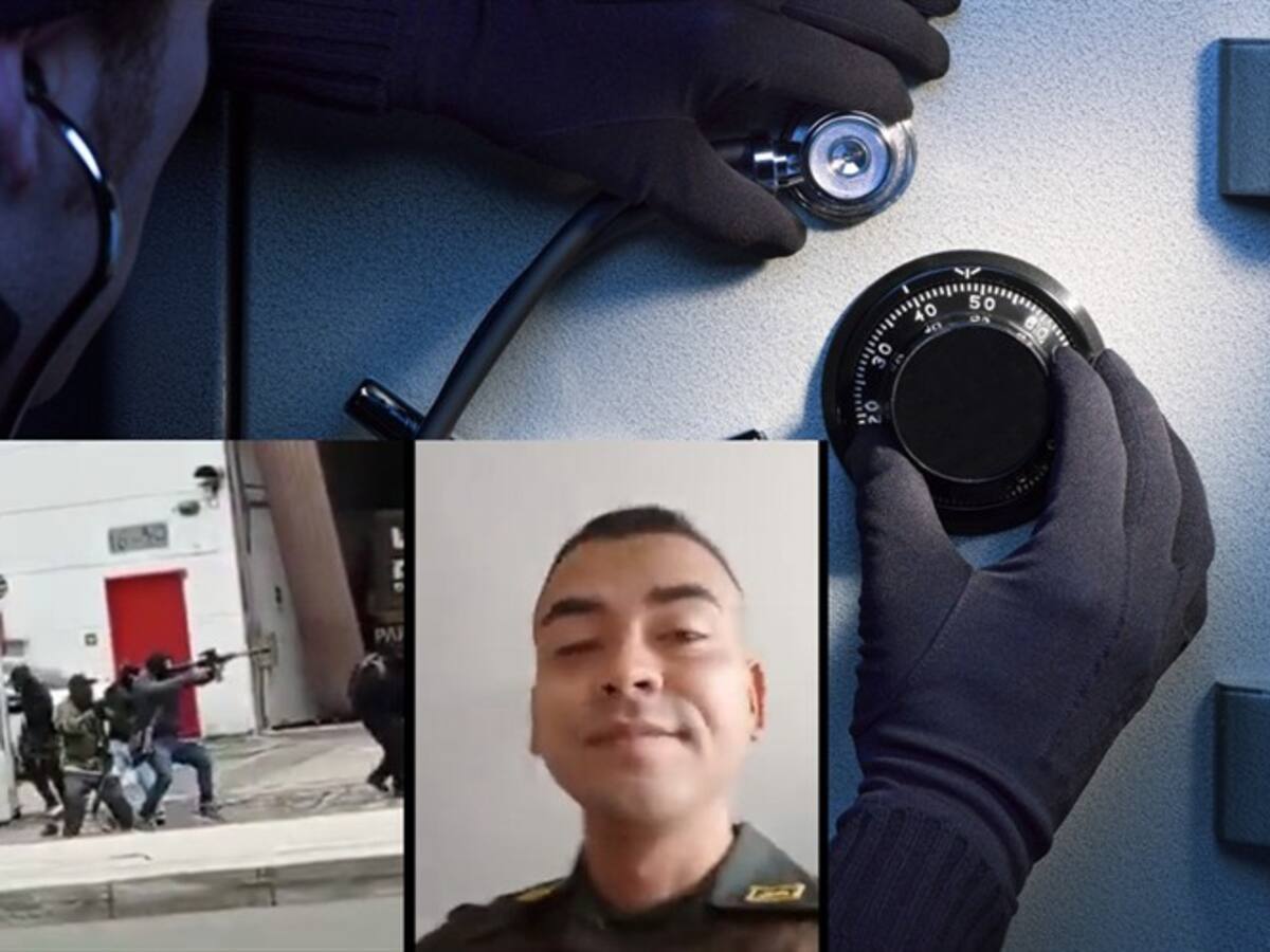 Policía le compone un rap al robo estilo ‘Casa de Papel’ de Medellín