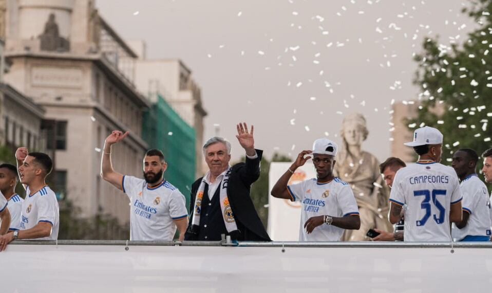 Técnico del Real Madrid, Carlo Ancelotti (Photo by Diego Radames/Anadolu Agency via Getty Images)