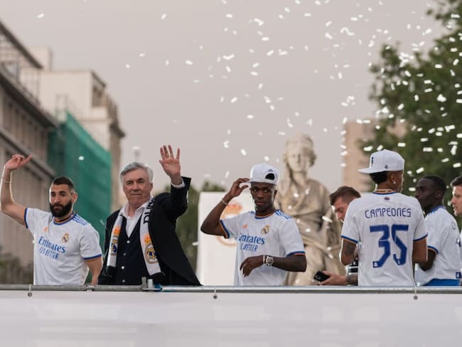 Técnico del Real Madrid, Carlo Ancelotti (Photo by Diego Radames/Anadolu Agency via Getty Images)