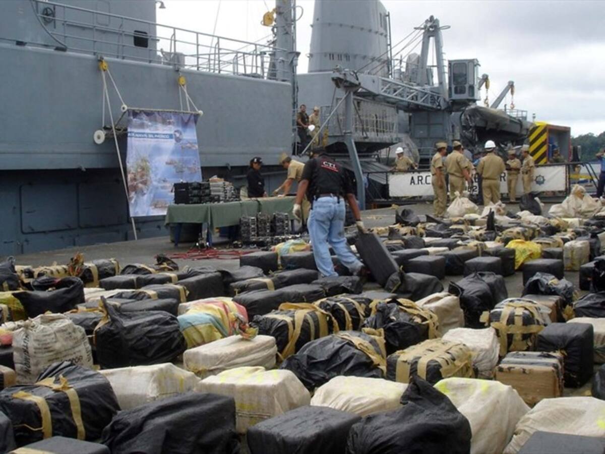 Autoridades logran incautar por lo menos 7 toneladas de cocaína en el Pacífico