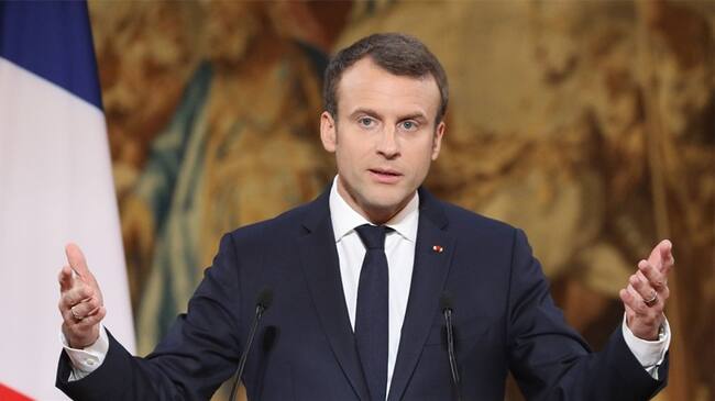 Macron se presenta oficialmente como candidato para un segundo mandato y pide a la ciudadanía que vuelva a confiar en él hasta 2027. Foto: Getty Images
