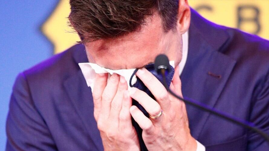 Lionel Messi dijo que le hubiera gustado despedirse de otra manera.. Foto: Eric Alonso/Getty Images